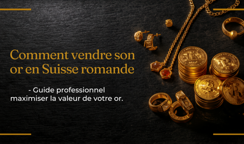 Comment vendre son or en Suisse romande